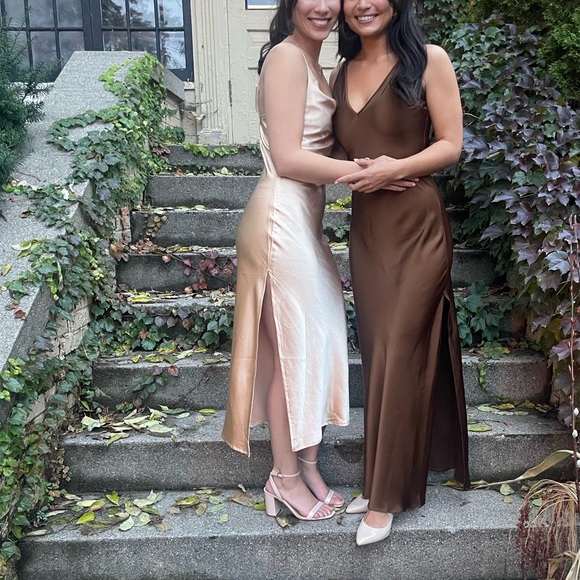 Princess Polly champagne dress - Picture 4 of 4